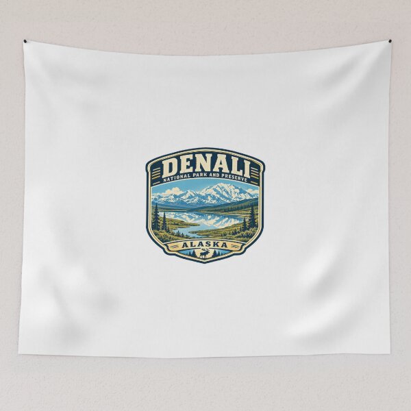 Item preview, Denali National Park And Preserve Alaska National Park Travel Souvenir designed and sold by Simsimah26Parks.