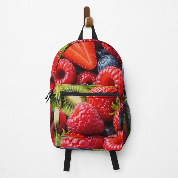 Item preview, Fresh Summer Berries and Kiwi Pattern designed and sold by Inka Moon Design.