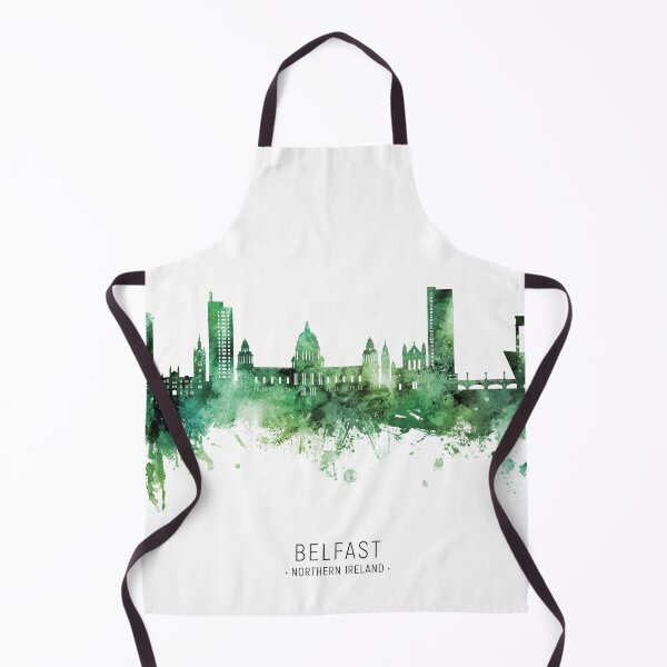 Aperçu de l'œuvre Skyline de Belfast, Irlande du Nord créée et vendue par ArtPrints.