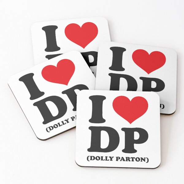 Item preview, I Love Dolly Parton Fan Tribute designed and sold by phoebelevine.