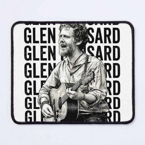 Item preview, Glen Hansard Retro Indie Rock Band Art designed and sold by Numair  Baig.