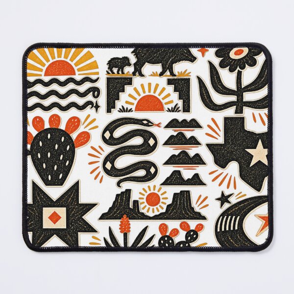 Item preview, No Big Bend Wall Protect Public Lands Javelinas and Prickly Pear designed and sold by AlvinObrien.