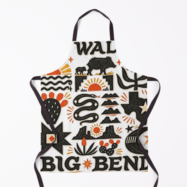 Item preview, No Big Bend Wall Protect Public Lands Javelinas and Prickly Pear designed and sold by AlvinObrien.