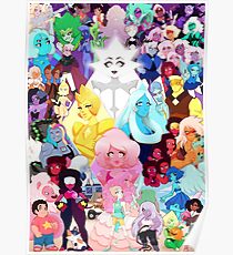 viele Edelsteine Poster