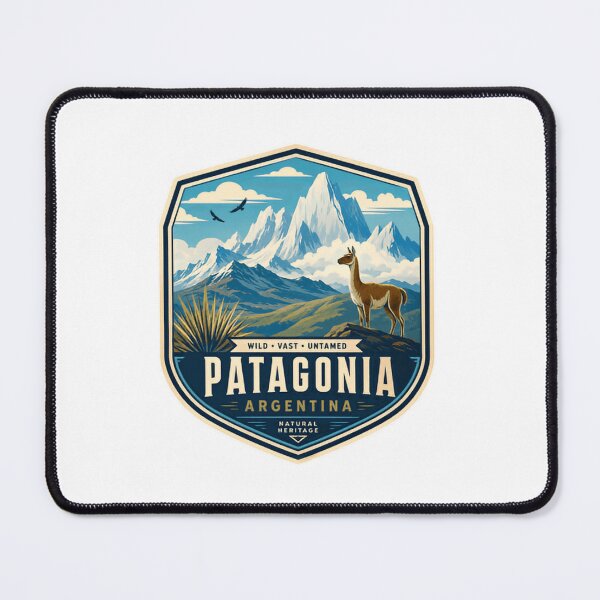 Item preview, Patagonia Argentina Wild Vast Untamed Natural Heritage Travel Nature Adventure designed and sold by Simsimah26Parks.