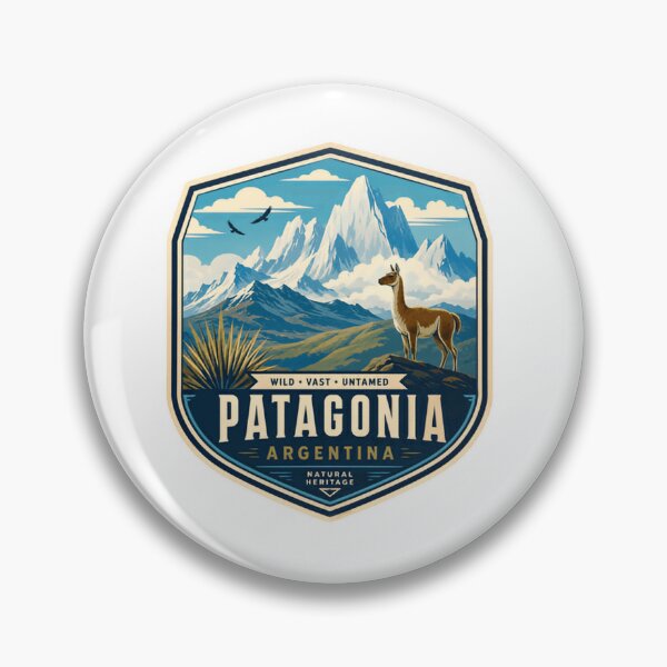 Item preview, Patagonia Argentina Wild Vast Untamed Natural Heritage Travel Nature Adventure designed and sold by Simsimah26Parks.