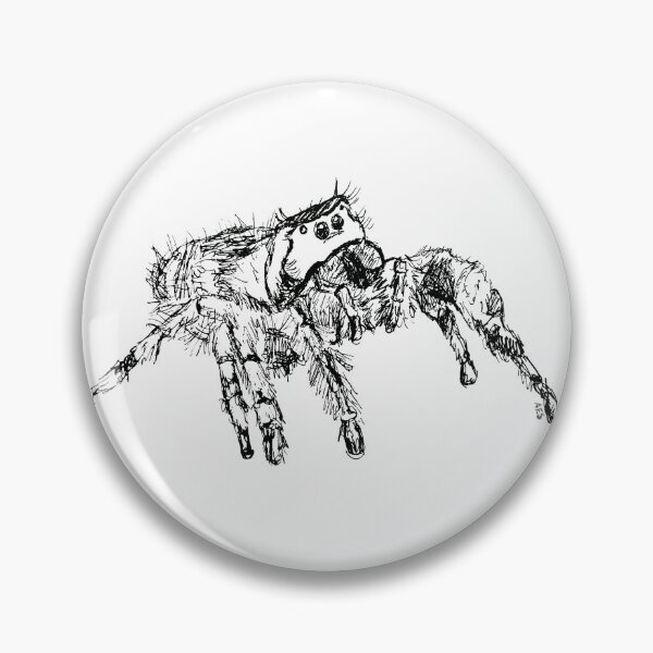 Item preview, Curious Jumping Spider designed and sold by WackyWhimsy.