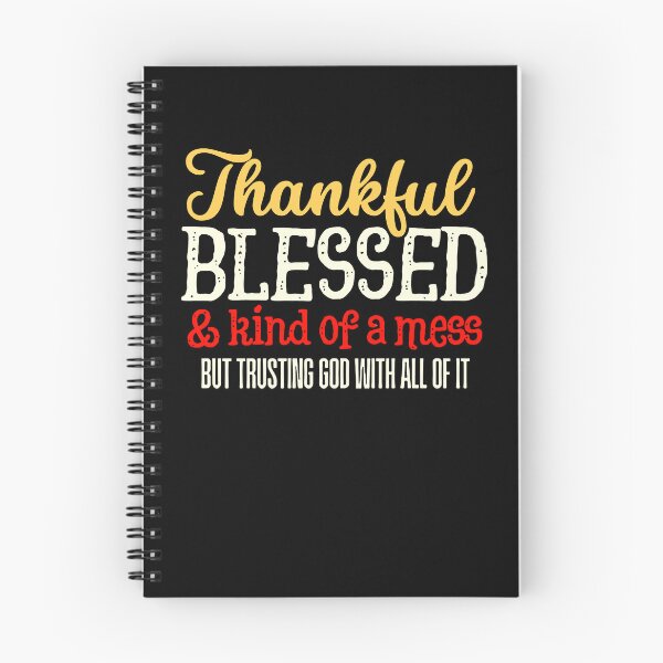 Item preview, Thankful Blessed Religious Quote Design designed and sold by phoebelevine.