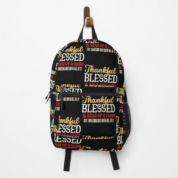Item preview, Thankful Blessed Religious Quote Design designed and sold by phoebelevine.
