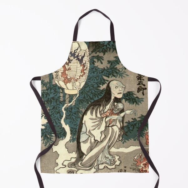 Item preview, Oiwa Ghost Japanese Ukiyo-e Vintage Woodblock Print Utagawa Kuniyoshi designed and sold by vekotpu.