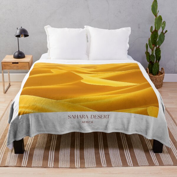 Item preview, Sahara Desert Africa Travel Art – Golden Dunes Landscape designed and sold by CheersTOGETHER.