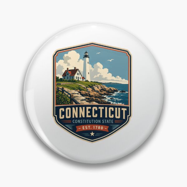 Item preview, Connecticut Constitution State Est. 1788 New England Home State designed and sold by Simsimah26Parks.