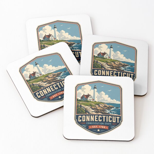 Item preview, Connecticut Constitution State Est. 1788 New England Home State designed and sold by Simsimah26Parks.