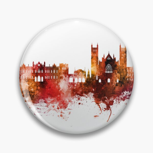 Item preview, Exeter England Skyline designed and sold by ArtPrints.