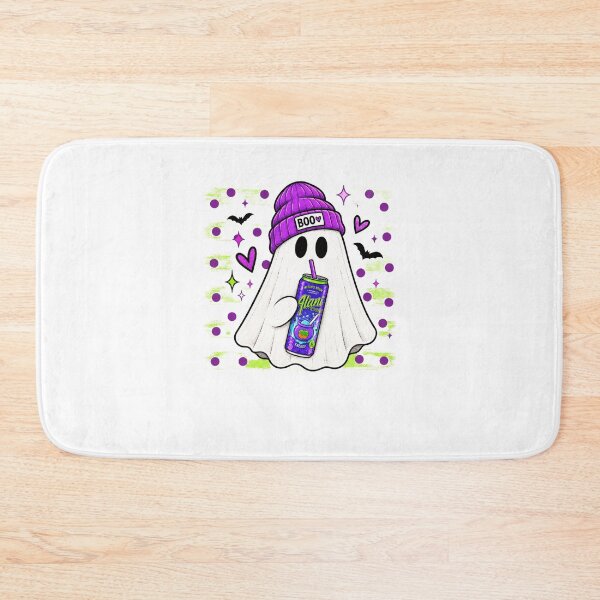 Item preview, Cute Ghost Boo Purple Beanie Energy Drink Halloween designed and sold by thefirstbroo.