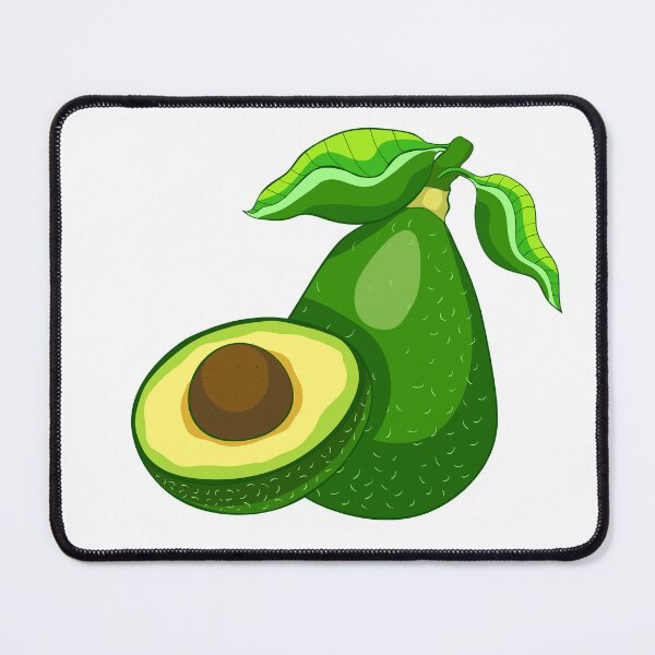 Item preview, Cute Organic Avocado Fruit Healthy Food Illustration designed and sold by OrPolly.