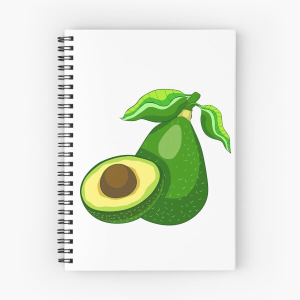 Item preview, Cute Organic Avocado Fruit Healthy Food Illustration designed and sold by OrPolly.