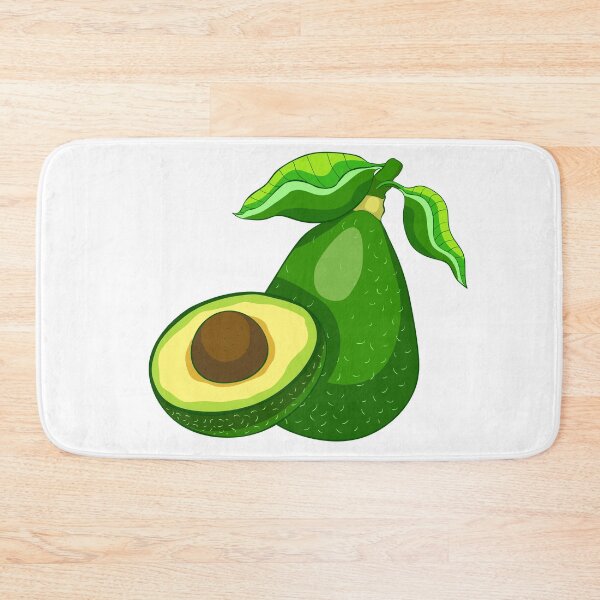 Item preview, Cute Organic Avocado Fruit Healthy Food Illustration designed and sold by OrPolly.