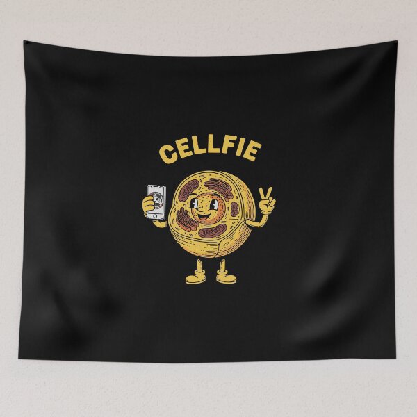 Item preview, Cellfie Biology Science Cell Student Teacher Scientist Anatomy Pun designed and sold by PopStars1993.