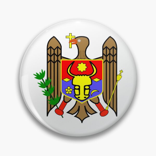 Item preview, Moldova National MD Flag Emblem designed and sold by shitpostee.