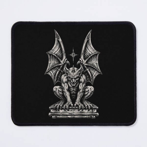 Item preview, Winged Gargoyle Demon Gothic Cathedral Guardian designed and sold by Victor Shadehorn.