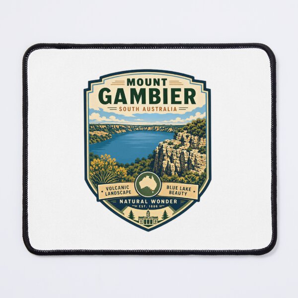Item preview, Mount Gambier South Australia Volcanic Landscape Blue Lake Beauty Natural Wonder Traveler Souvenir designed and sold by Simsimah26Parks.