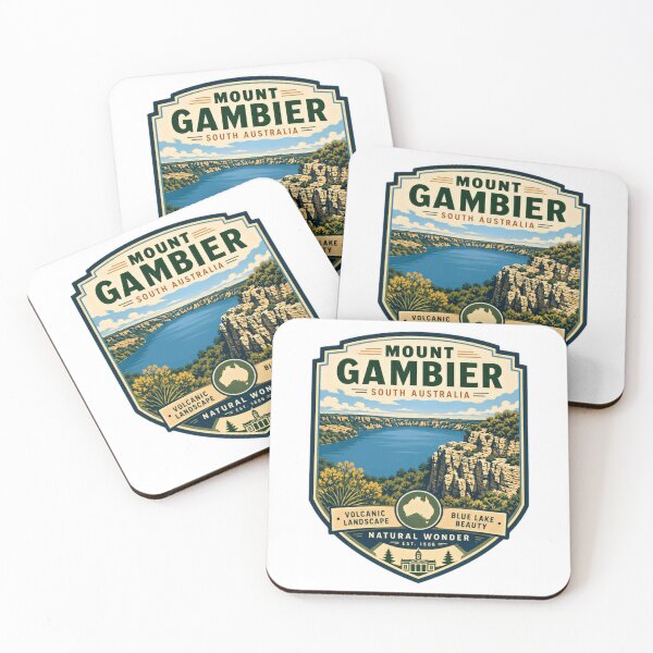 Item preview, Mount Gambier South Australia Volcanic Landscape Blue Lake Beauty Natural Wonder Traveler Souvenir designed and sold by Simsimah26Parks.