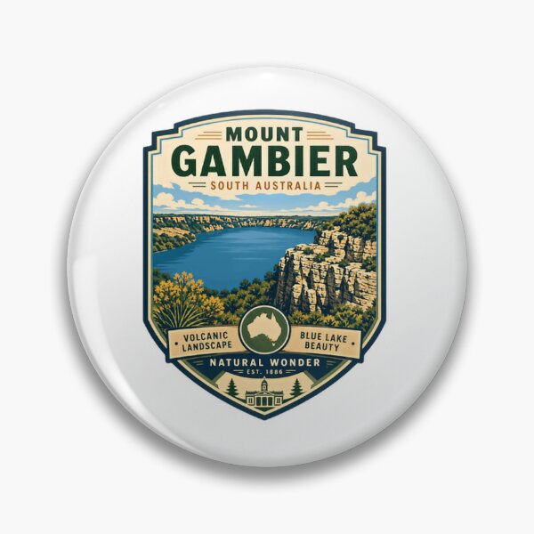 Item preview, Mount Gambier South Australia Volcanic Landscape Blue Lake Beauty Natural Wonder Traveler Souvenir designed and sold by Simsimah26Parks.
