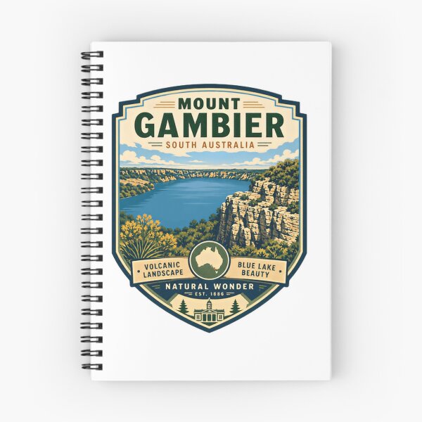Item preview, Mount Gambier South Australia Volcanic Landscape Blue Lake Beauty Natural Wonder Traveler Souvenir designed and sold by Simsimah26Parks.