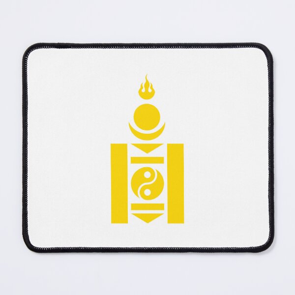 Item preview, Mongolia National MN Flag Emblem designed and sold by shitpostee.