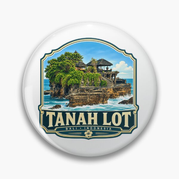 Item preview, Tanah Lot Bali Indonesia Travel Destination Explorer Souvenir designed and sold by Simsimah26Parks.