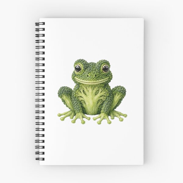 Item preview, Broccoli frog – funny vegetable animal designed and sold by Kisho.