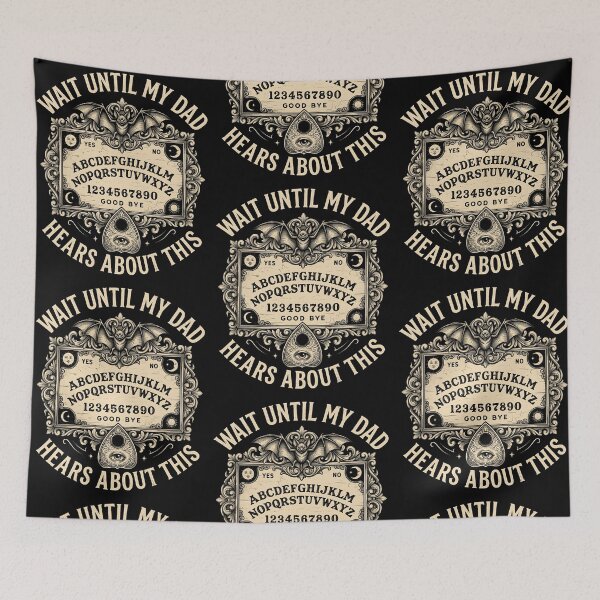 Item preview, Ouija Board Dad Joke Design designed and sold by phoebelevine.