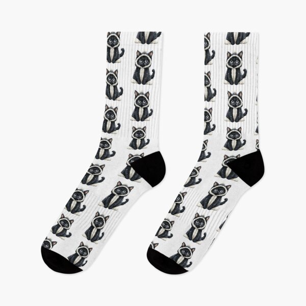 Item preview, Cat | Black & White Cat | Minimal Pet Aesthetic Art designed and sold by Mandayartstudio.
