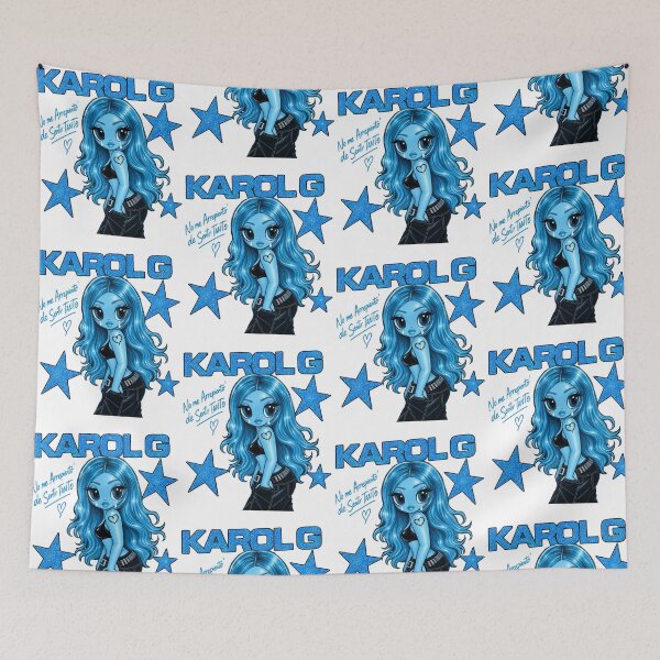 Item preview, G Karol No Me Arrepiento de Sentir Tanto Blue Doll designed and sold by thefirstbroo.