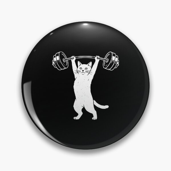 Item preview, Strong Cat Weightlifting Powerlifting Gym Fitness designed and sold by PopStars1993.