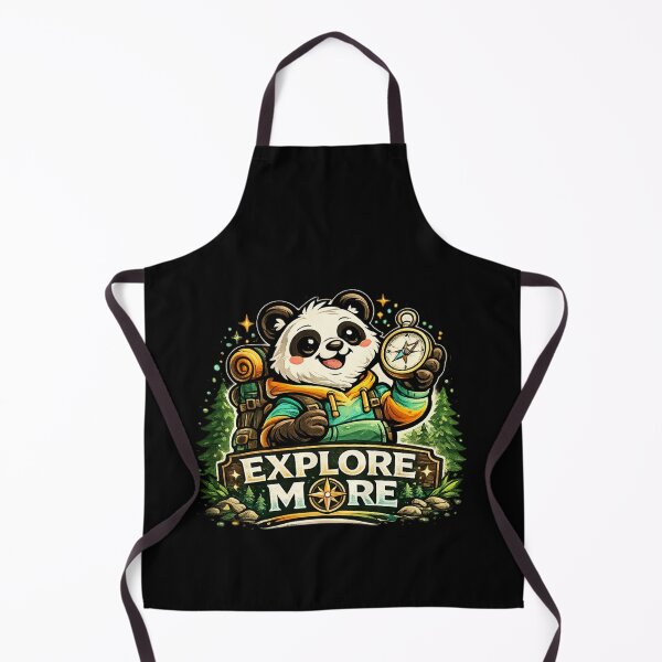 Item preview, Explore More – Adventurous Panda Travel Design designed and sold by ArtisticHeart21.
