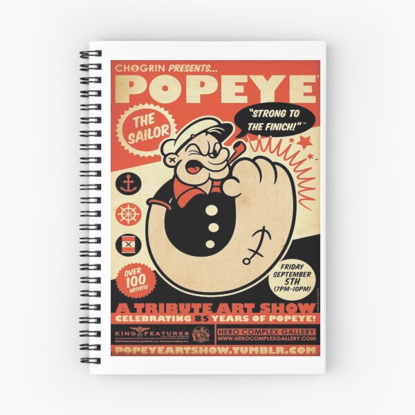 Item preview, Popeye – Tribute Art Show Poster designed and sold by WATEKE.