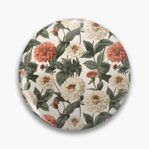 Item preview, Minimalistic Zinnia Texture  - Birth Flower Pattern - Retirement Gifts For Grandpa designed and sold by RoyalStarsPatts.