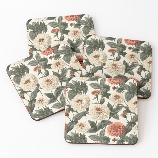 Item preview, Minimalistic Zinnia Texture  - Birth Flower Pattern - Retirement Gifts For Grandpa designed and sold by RoyalStarsPatts.