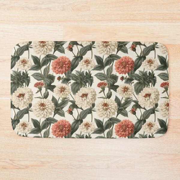 Item preview, Minimalistic Zinnia Texture  - Birth Flower Pattern - Retirement Gifts For Grandpa designed and sold by RoyalStarsPatts.