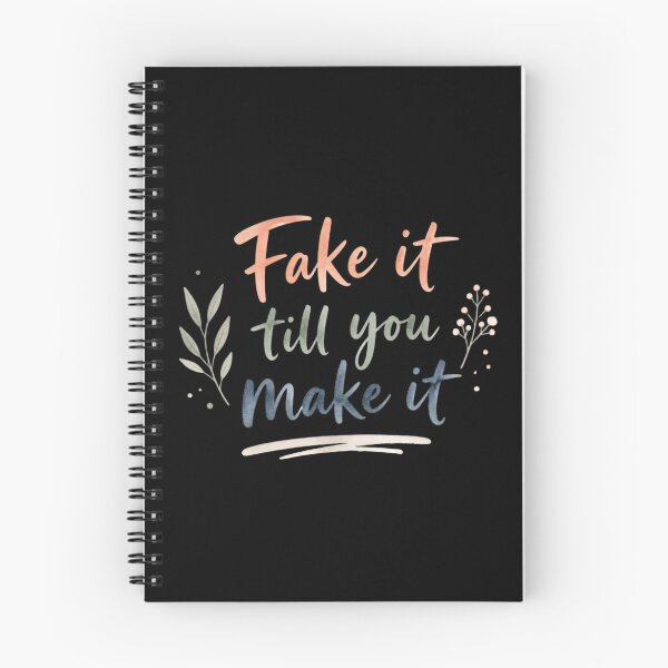 Item preview, Fake It Till You Make It designed and sold by ManggaeJM.