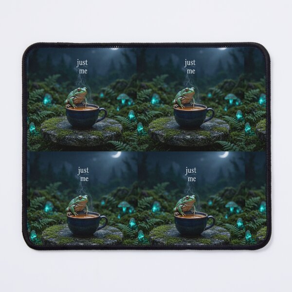 Item preview, Cute Frog on Coffee Cup with Only You Text - Kawaii Romance designed and sold by Breezes-of-Ida.
