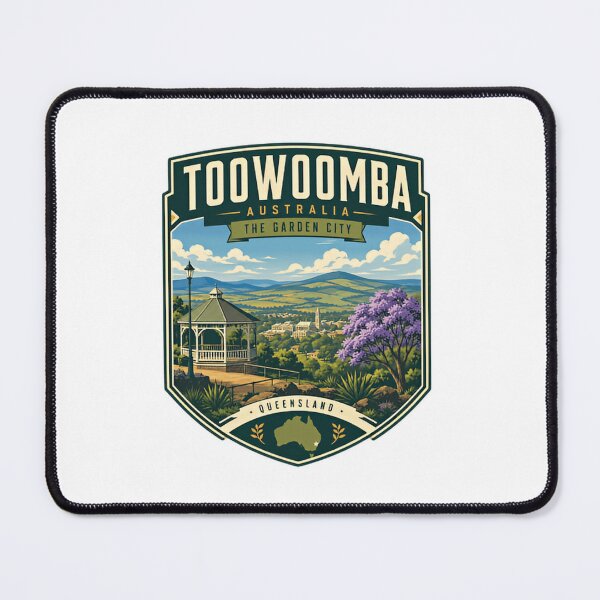 Item preview, Toowoomba Australia The Garden City Queensland Travel Destination Resident Souvenir designed and sold by Simsimah26Parks.