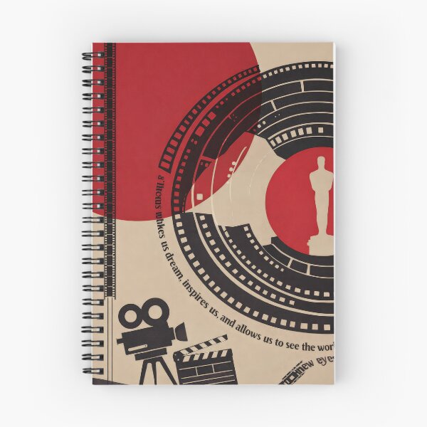 Item preview, Abstract Cinema Film Reel Oscar Award Art (7 palavras) designed and sold by Cine8.