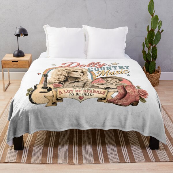 Item preview, Dolly Parton Country Music Vintage Western Retro designed and sold by StormbornAther.