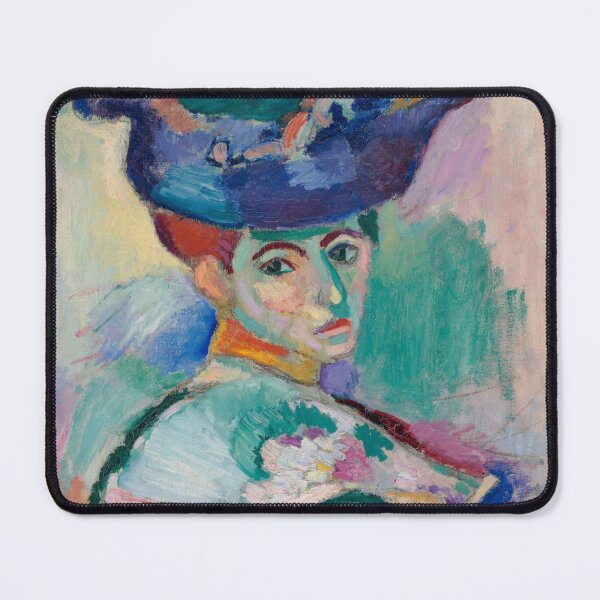 Item preview, Henri Matisse – Woman with a Hat | Fauvist Portrait designed and sold by Shoupay.