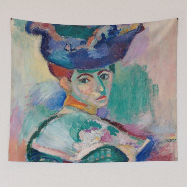 Item preview, Henri Matisse – Woman with a Hat | Fauvist Portrait designed and sold by Shoupay.