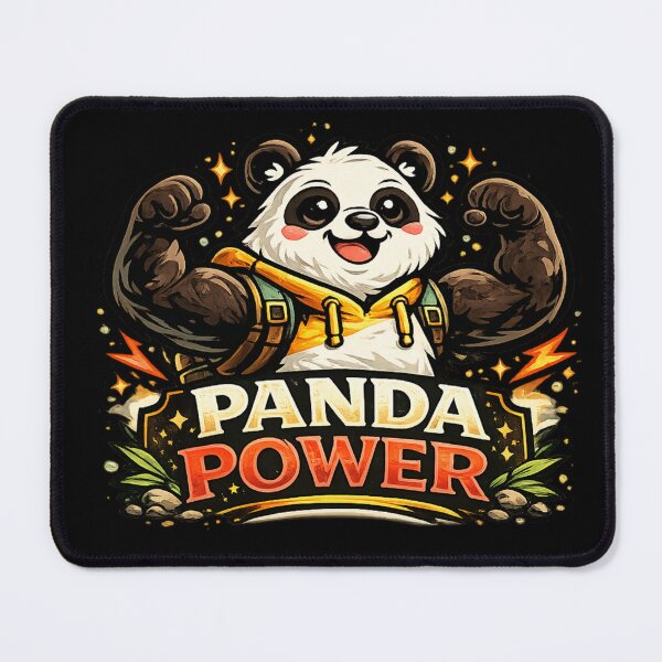 Item preview, Panda Power – Strong Panda Strength Design designed and sold by ArtisticHeart21.