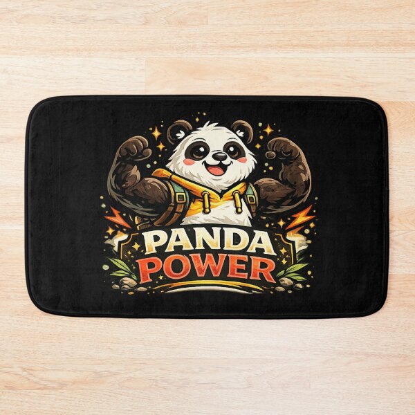 Item preview, Panda Power – Strong Panda Strength Design designed and sold by ArtisticHeart21.